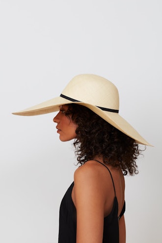 Oversized Straw Beach Hat 