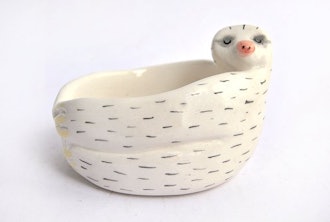 Ceramic Baby Sloth Bowl