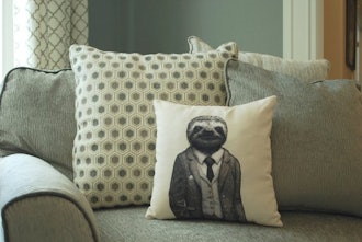 Stylish Sloth Pillow