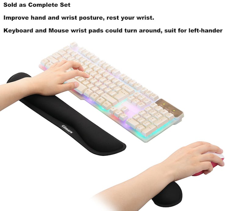 Gimars Memory Foam Keyboard Rest