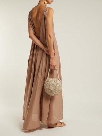 Clemence Cotton-Blend Organza Maxi Dress 