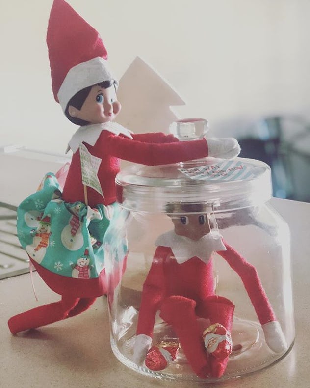 18 Creative Elf On The Shelf Ideas For 2 Elves Because The More The 18-creative-elf-on-the-shelf-ideas-for-2-elves-because-the-more-the
