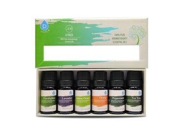 Pursonic Therapeutic Aromatherapy Oils Gift Set (6 Pack)