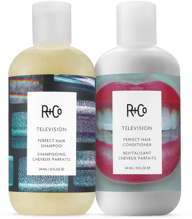 TELEVISION Perfect Hair Shampoo and Conditioner