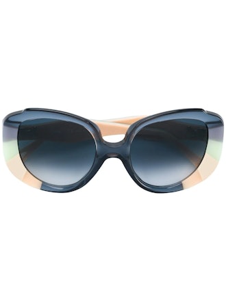Venus Colour Block Cat Eye Sunglasses