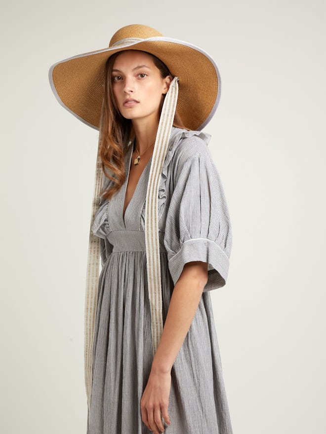 Arenal Wide-Brimmed Straw Hat