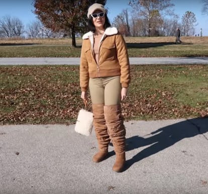 Thigh high ugg boots 2025 rihanna