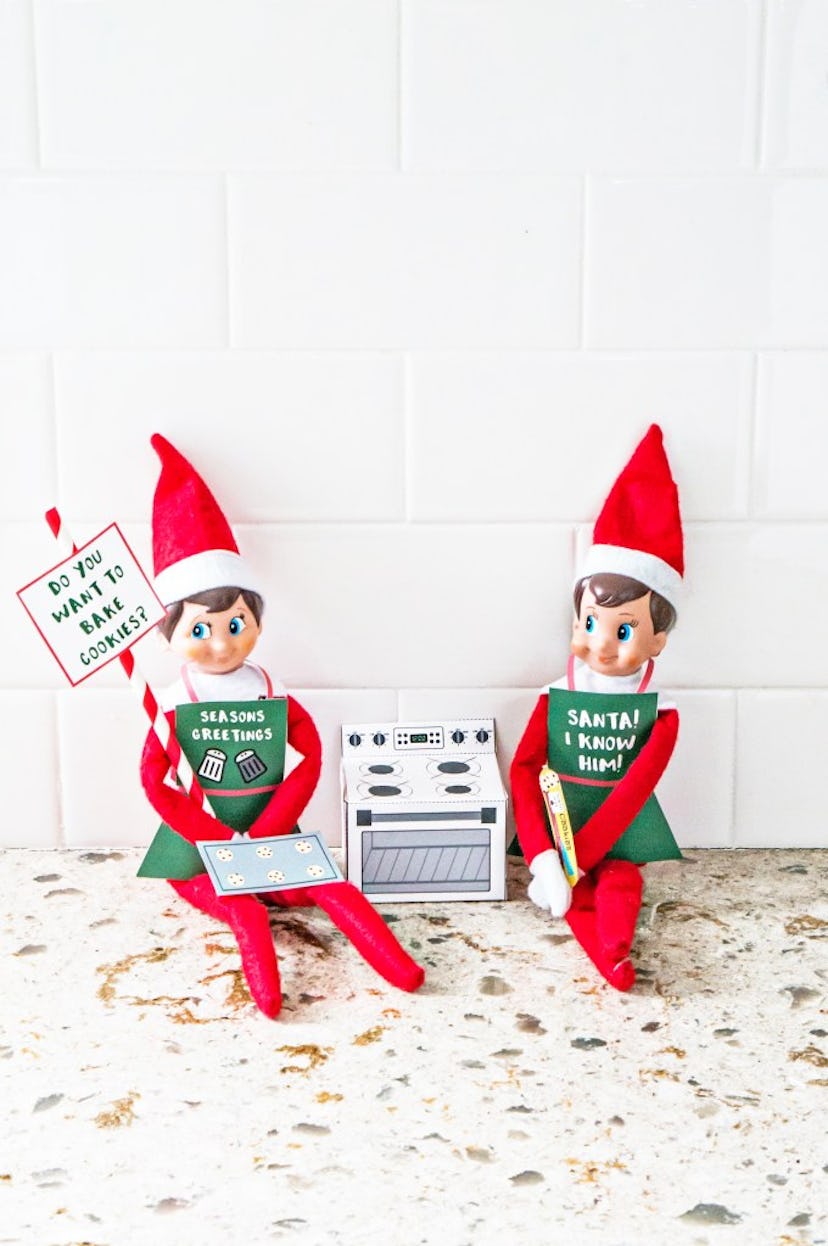 18 Elf On The Shelf Printable Props, That'll Make Styling Santa's