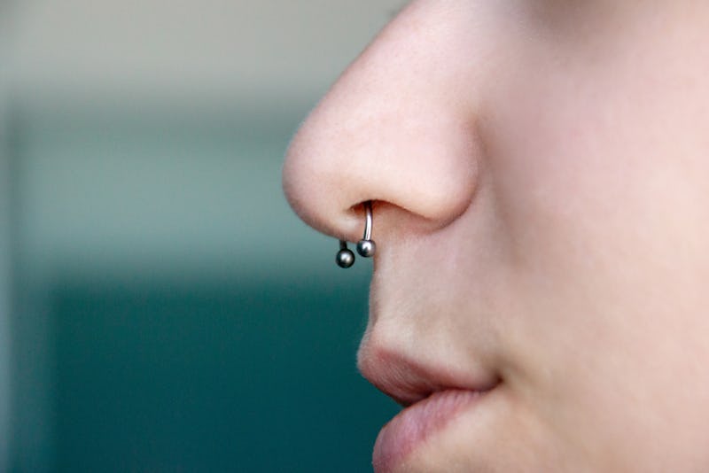 How do you know if your nose ring is infected How To Know If Your Septum Piercing Is Infected Or Still Healing Photos