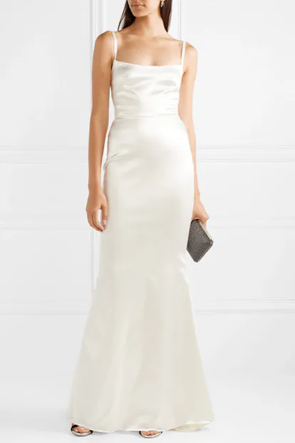 6 Wedding Dresses Like Carolyn Bessette Kennedy S That Are Perfect For Minimalist Brides