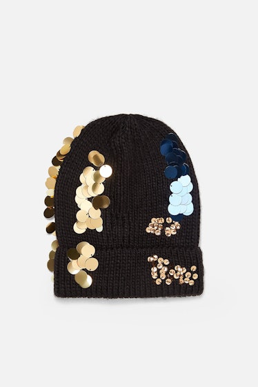 Sequin Beanie