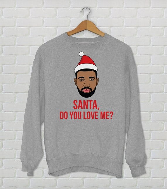 santa do you love me sweater