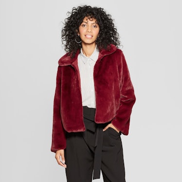 A New Day Women's Faux Fur Jacket 