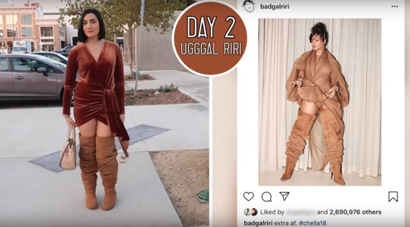Rihanna thigh high uggs discount