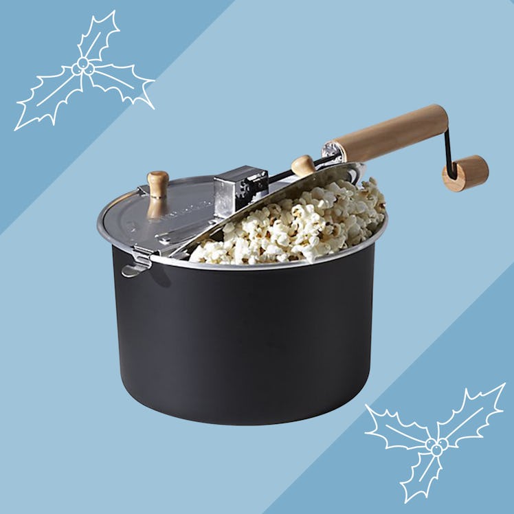 Stovetop Popcorn Popper Black