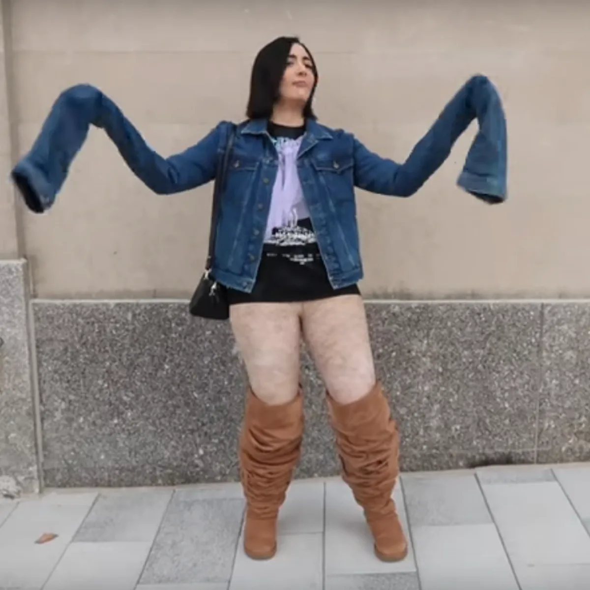 A YouTuber Wore Thigh-High Ugg Boots For A Week & The Look Is TRULY On Another Level A YouTuber Wore Thigh-High Ugg Boots For A Week & The Look Is TRULY On Another Level