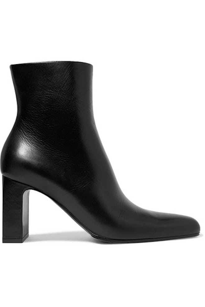 Leather ankle Boots