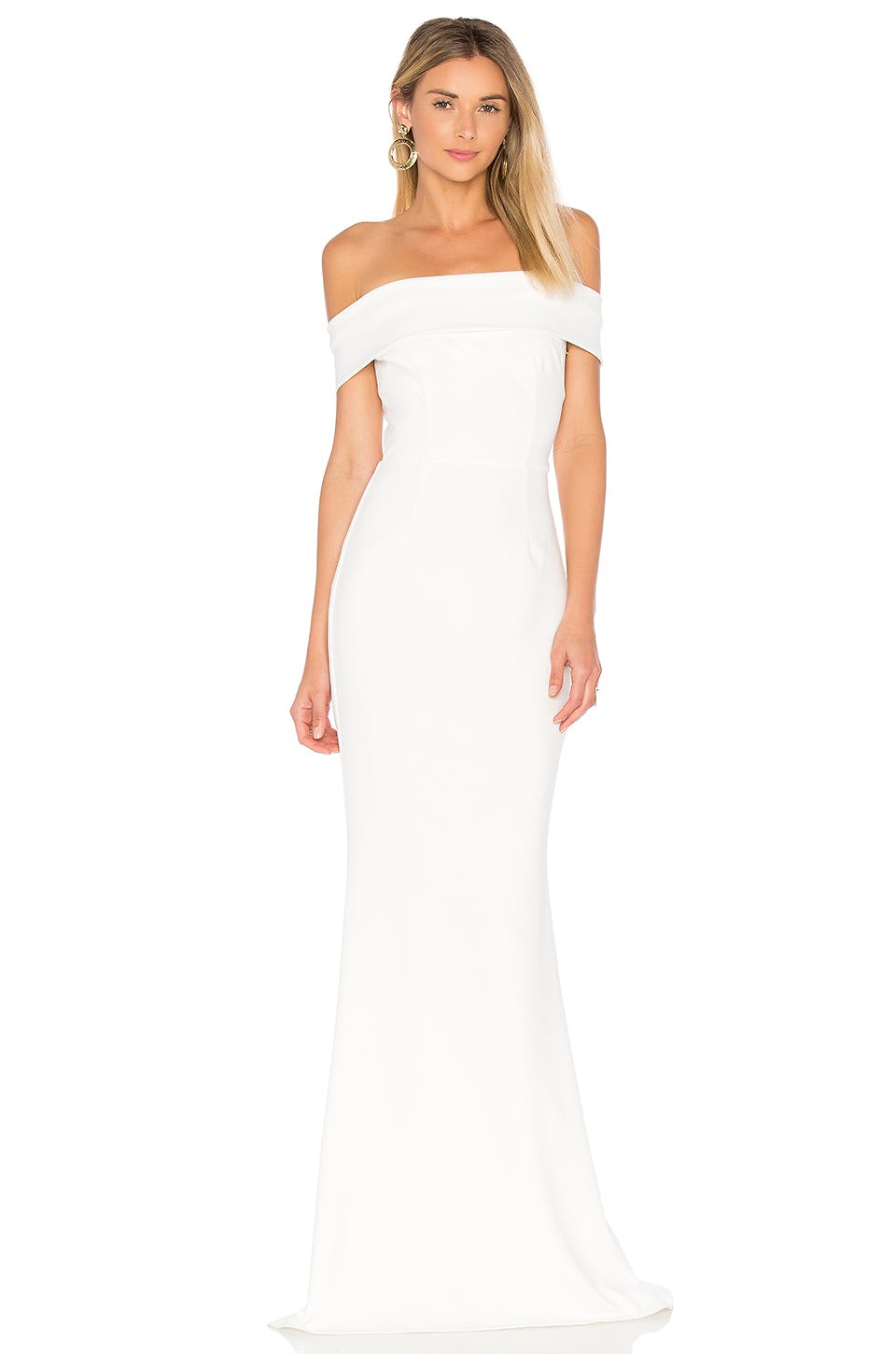 cari sparkle maxi wedding dress