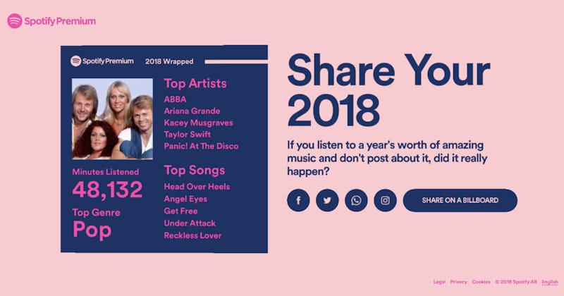 How To Find Your Top Spotify Songs From 2018 Share Them Online