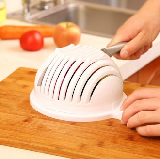 The Original EZ Salad-Cutting Bowl