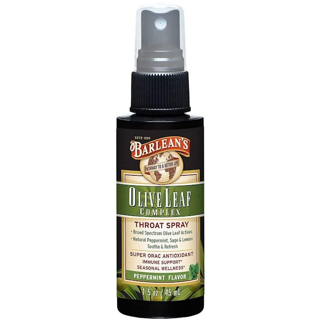 Barlean's Organic Oils Olive Leaf Throat Spray