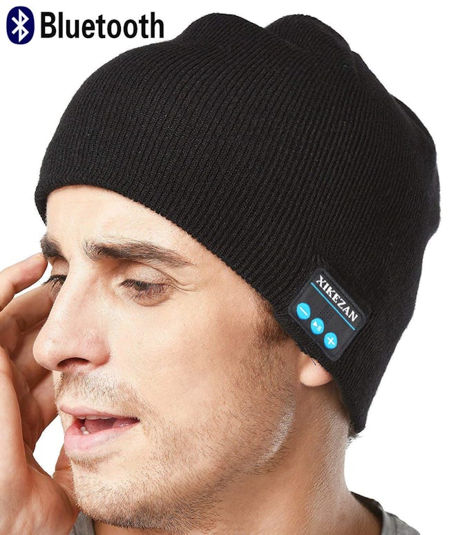 Xikezan Unisex Knit Bluetooth Beanie