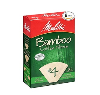 Melitta Bamboo Coffee Filters (6 Pack)