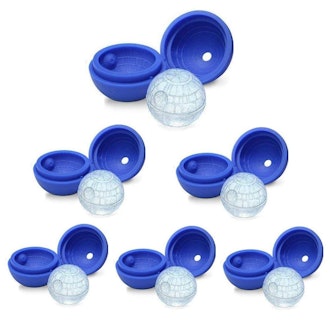 LOHOME Deathstar Ice Cube Molds (Pack of 6)