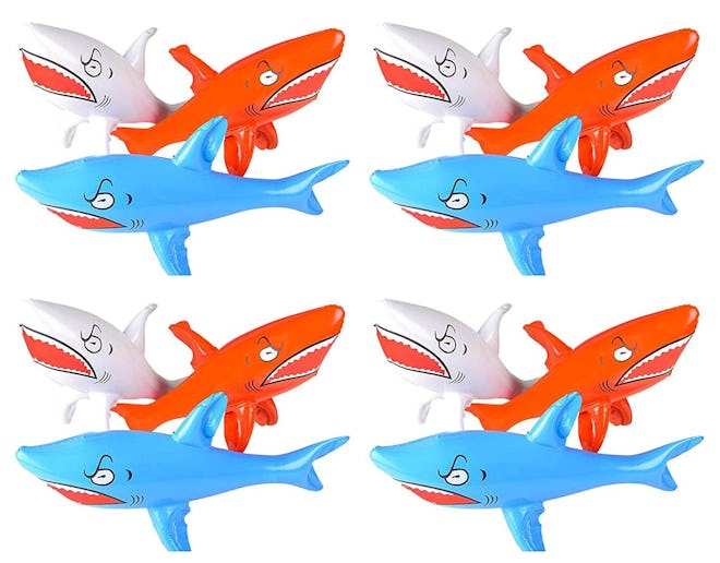 12 Pack Shark Inflatables
