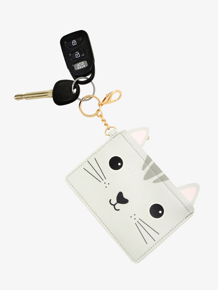 Sass And Belle Cat Key Ring Coin Purse
