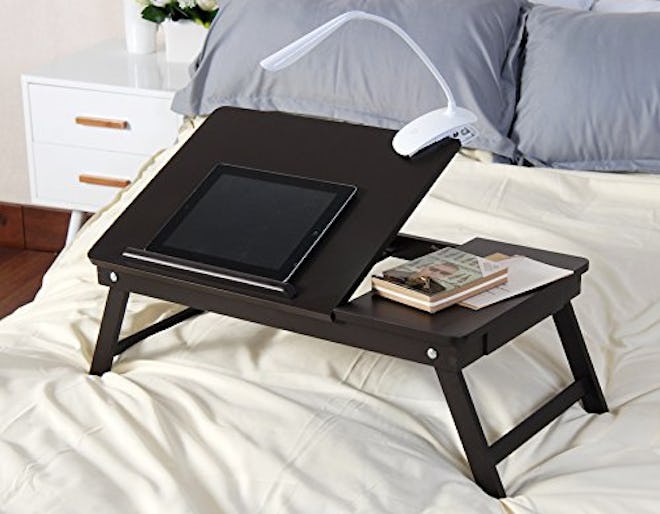 eHome Products Espresso Wooden Lap Desk