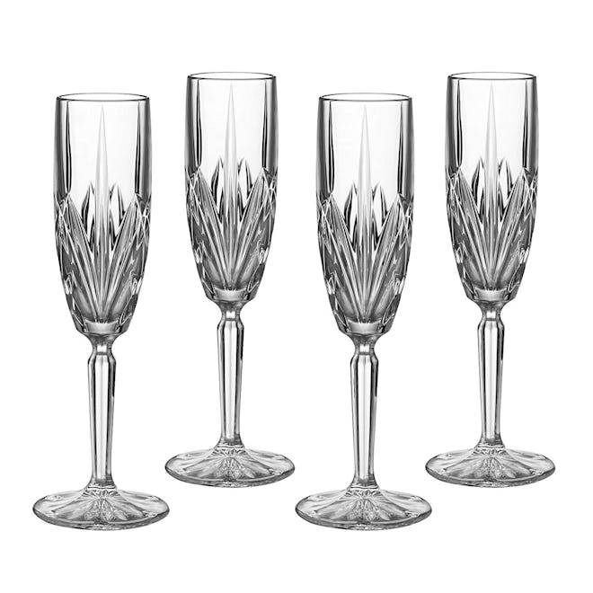 Marquis by Waterford Brookside Champagne Flutes (Set of 4)