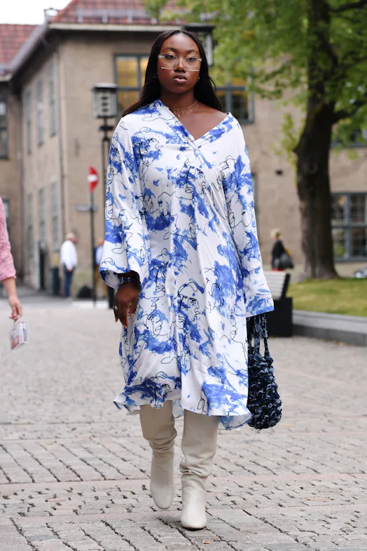 How To Wear Boots With Dresses, Even When It's Truly Frigid Outside How To Wear Boots With Dresses, Even When It's Truly Frigid Outside