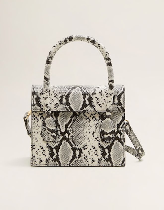 Snakeskin Effect Bag