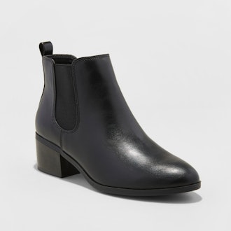 Women's Ellie Chelsea Boots - A New Day™ Black