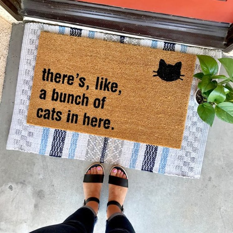 The Original Bunch Of Cats In Here™ Doormat