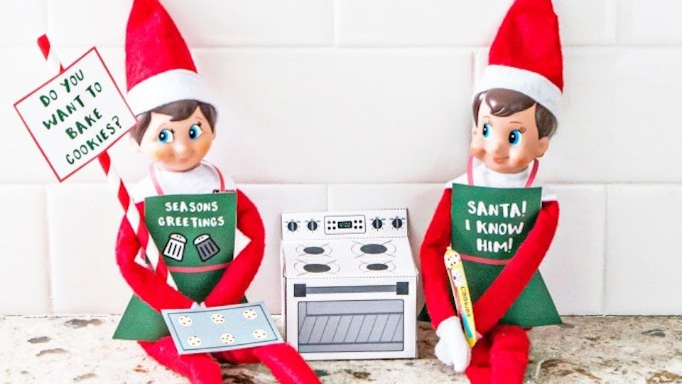 13 Elf On The Shelf Printable Props, That'll Make Styling Santa's
