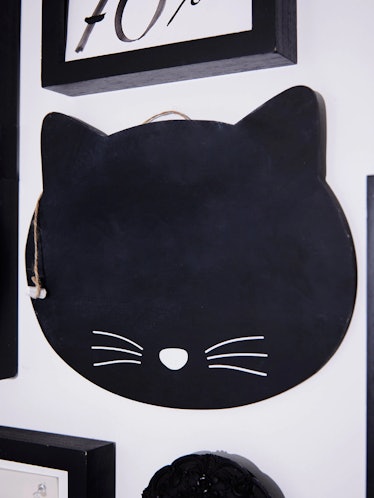 Sass And Belle Black Cat Chalkboard