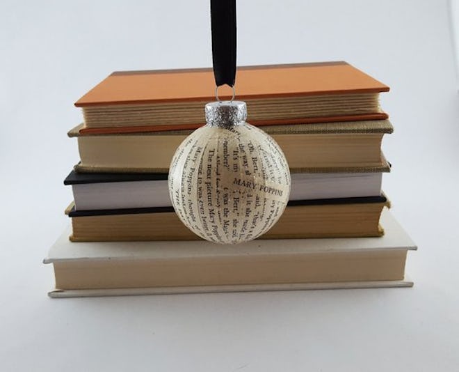 Vintage Book Ornament