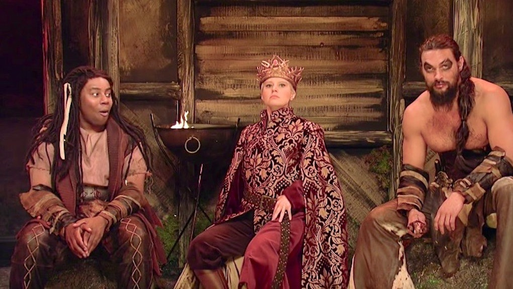 Snl S Game Of Thrones Sketch With Jason Momoa As Khal Drogo Was