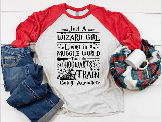 “Just A Wizard Girl…” T-Shirt