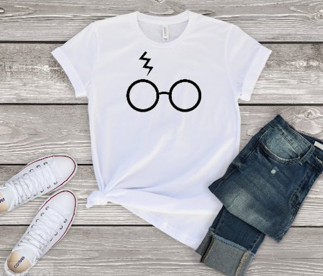 Harry Potter Glasses-Inspired T-Shirt