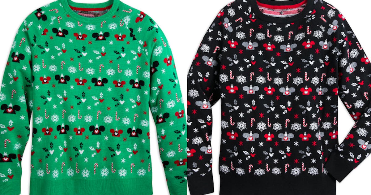 These Disney Ugly Christmas Sweaters Featuring Mickey Mouse Are Holiday Must Haves Mickey Mouse Ugly Christmas Sweater