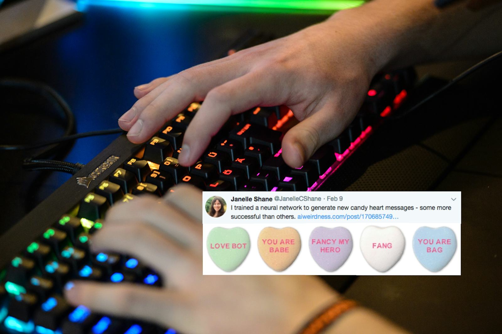 Computer-Generated Candy Heart Messages Exist & They Are Truly Breathtaking