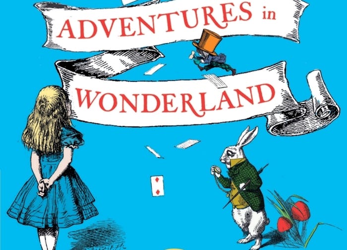 Cover of "Alice's Adventures in Wonderland", book by Lewis Carroll