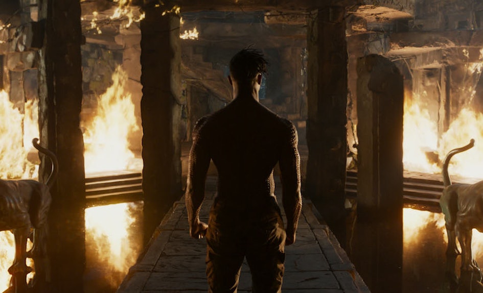 Image result for black panther heart shaped herb scene