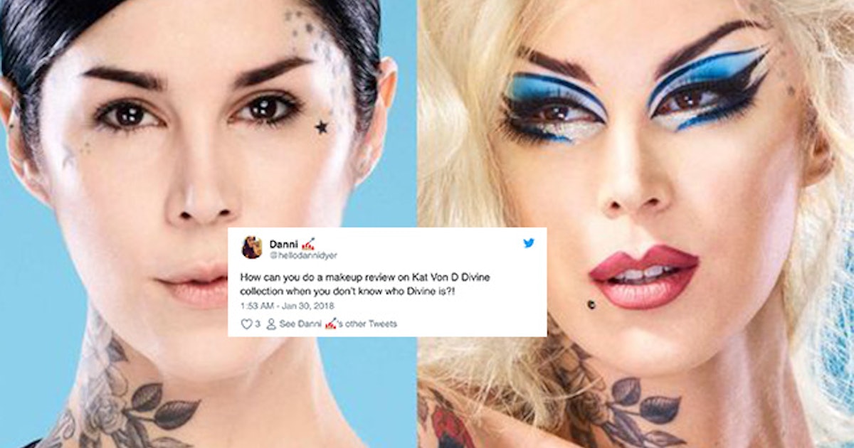 The Kat von D x Divine Makeup Just Dropped, But People Are Confused About  This