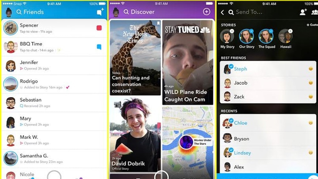 How To Find Your Friends Snapchat Stories On The New Snapchat