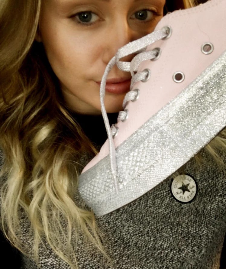 When Does Miley Cyrus X Converse Drop The Flatform Glitter Design Is So Major