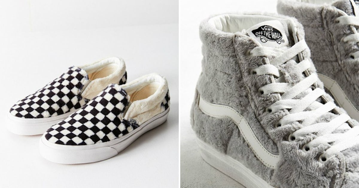 Vans fluffy shoes Clearance